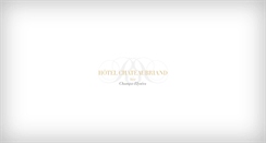 Desktop Screenshot of hotelchateaubriand.com